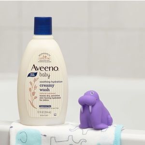 Aveeno creamy baby wash